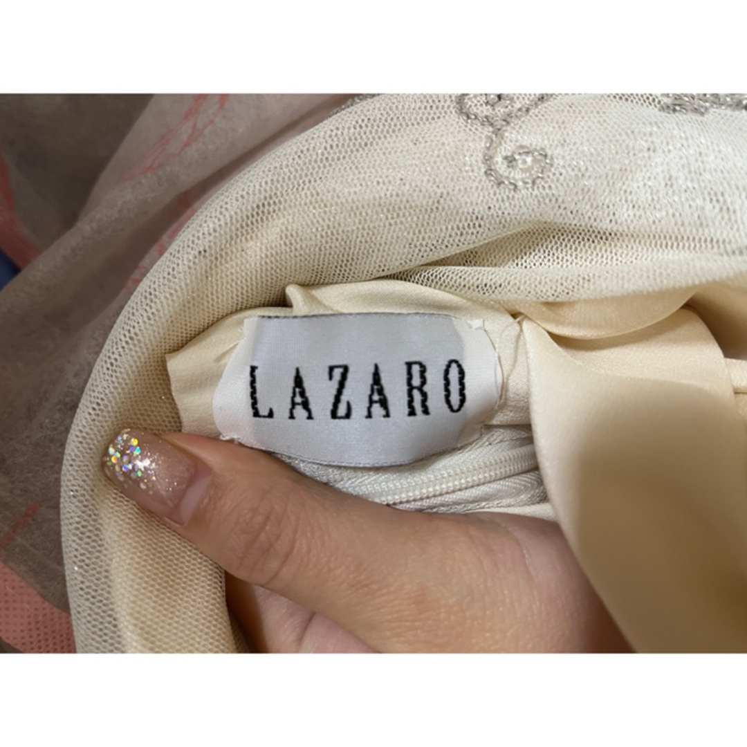 LAZARO 結婚式 ウェディングドレス ビジュー インポートドレス レディースのフォーマル/ドレス(ロングドレス)の商品写真