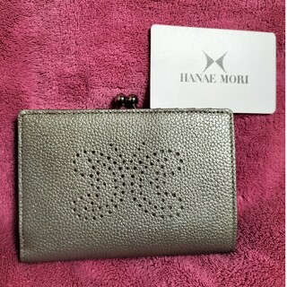 ハナエモリ(HANAE MORI)の美品 HANAE MORI ハナエモリ 二つ折り財布(財布)