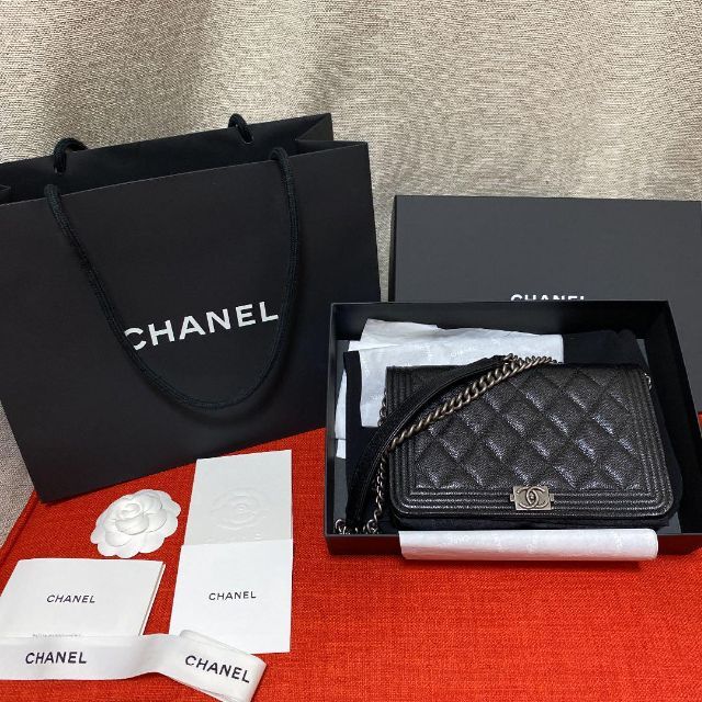 限定セール！】 CHANEL - 最終価格【未使用】ボーイCHANEL チェーン