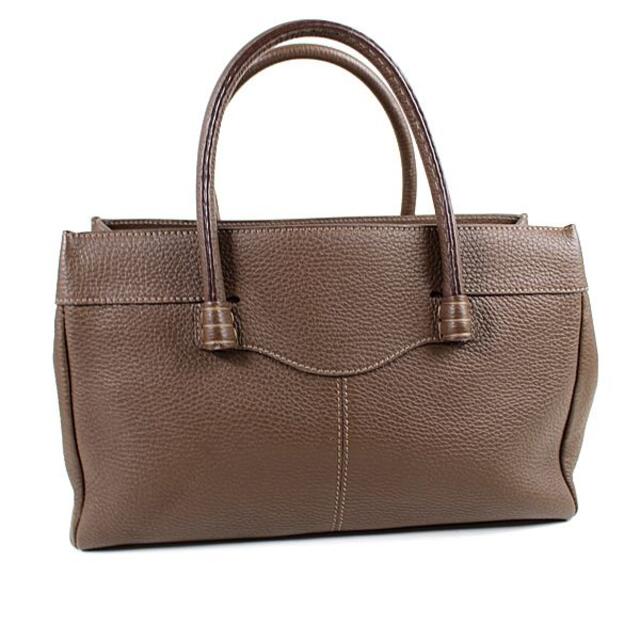 TOD'S - トッズ トートバッグ ハンドバッグ ブラウン 新品同様 極美品
