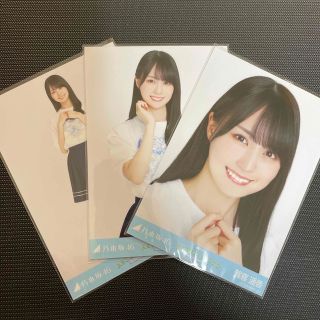 ノギザカフォーティーシックス(乃木坂46)の乃木坂46　生写真　齋藤飛鳥卒業コンサート　Tシャツ　賀喜遥香　3種コンプ(アイドルグッズ)