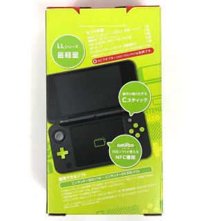 ♦︎ほぼ新品!♦︎ Newニンテンドー2DS LL ブラック×ライムの通販 by