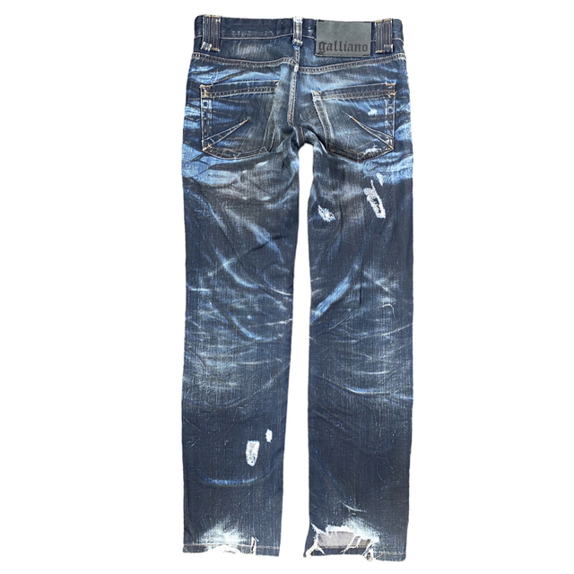 希少John Galliano patchwork damage denim - www.smithlabresearch.org
