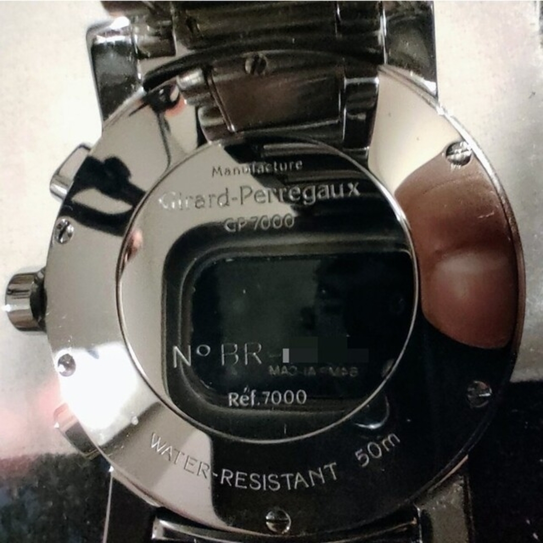 GIRARD-PERREGAUX(ジラールペルゴ)のジラール・ペルゴ　GP7000　18kpgベゼル メンズの時計(腕時計(アナログ))の商品写真
