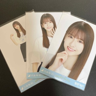 ノギザカフォーティーシックス(乃木坂46)の乃木坂46　生写真　齋藤飛鳥卒業コンサート　Tシャツ　菅原咲月　3種コンプ(アイドルグッズ)