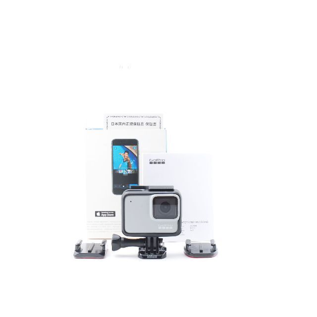 ビデオカメラゴープロ GoPro HERO7 WHITE ホワイト #1897804A