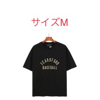 フィアオブゴッドTシャツ 半袖 クルーネック M黒(Tシャツ/カットソー(半袖/袖なし))