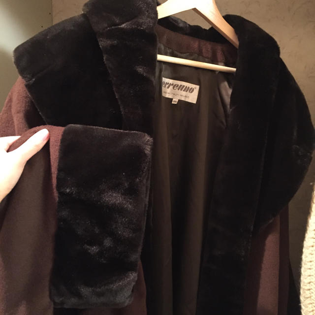 vintage fur gown coat. 3