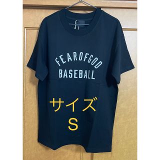 フィアオブゴッドTシャツ 半袖 クルーネック S 黒(Tシャツ/カットソー(半袖/袖なし))