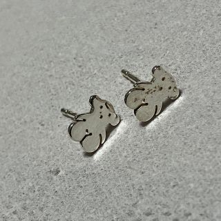 ♪♪TOUS トウス レディース ピアス 両耳 SILVER925 ブルー