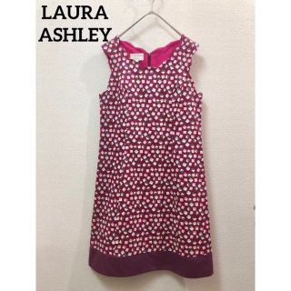 ローラアシュレイ(LAURA ASHLEY)のLAURA ASHLEY ローラアシュレイ ロンドン ノースリーブ ワンピース(ひざ丈ワンピース)