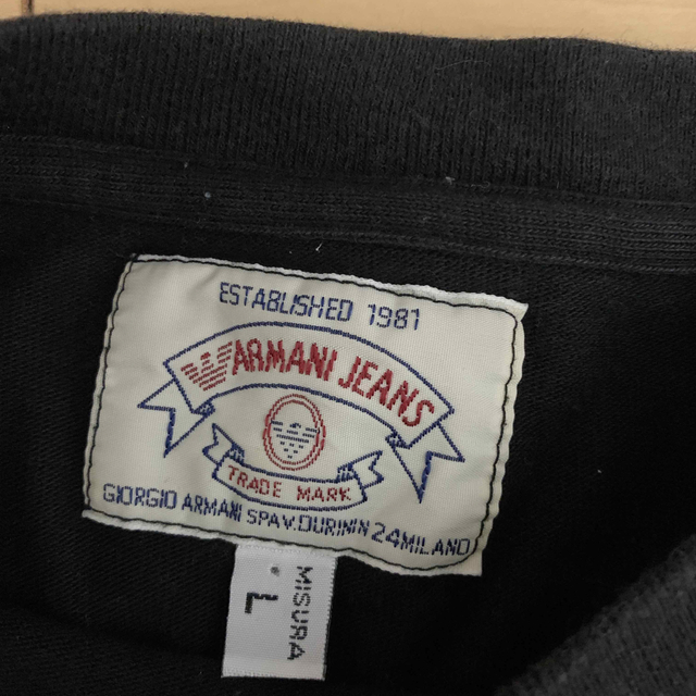 ARMANI JEANS(アルマーニジーンズ)のメンズ　アルマーニ　ロンT メンズのトップス(Tシャツ/カットソー(七分/長袖))の商品写真