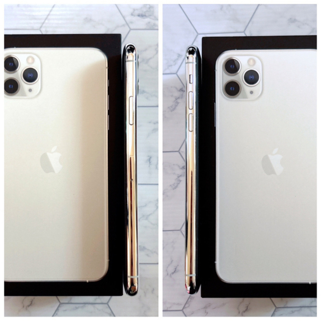 人気カラーの Apple - 値下げ! iPhone11ProMAX シルバー 64GB SIM