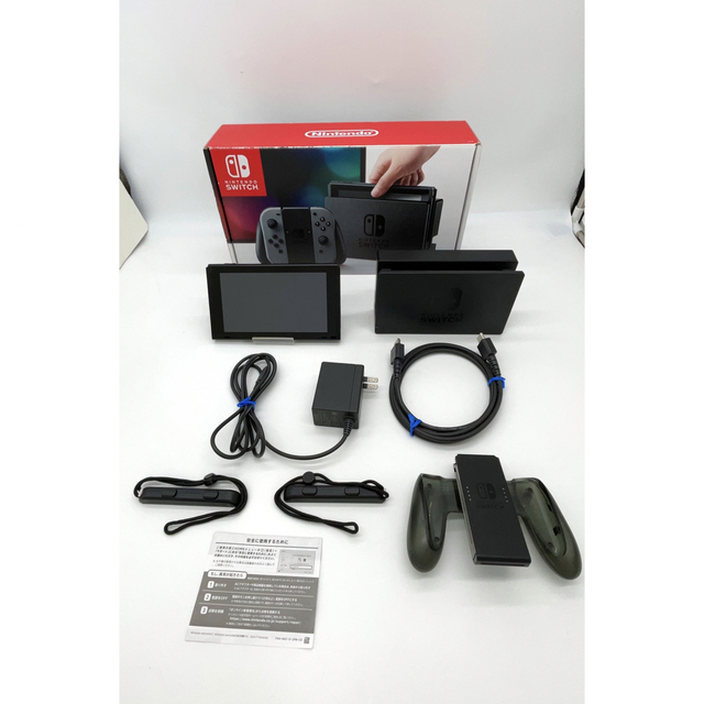 Nintendo Switch 本体 【Joy-Con グレー】【良品】【旧型】 超美品