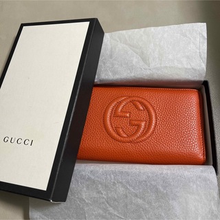 グッチ 長財布（オレンジ/橙色系）の通販 100点以上 | Gucciを買うなら