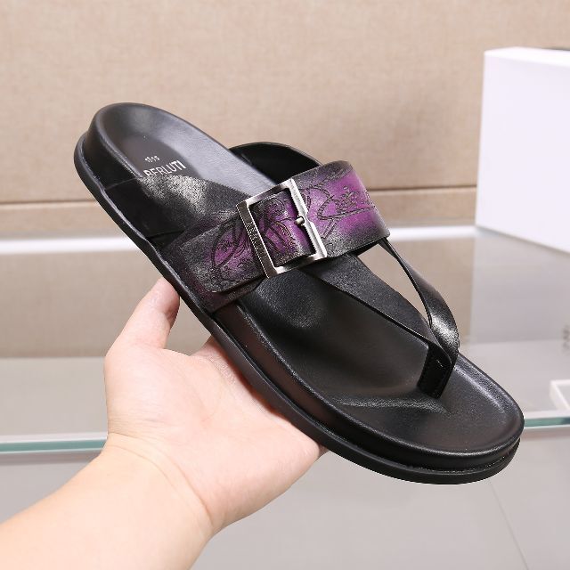 直売価格 状態良berluti ベルルッティ スリッパ 11825円 メンズ