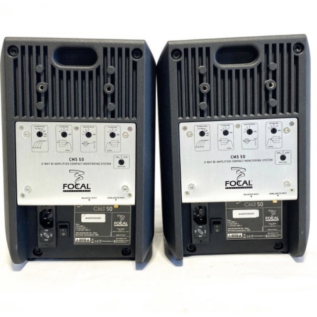 美品 FOCAL CMS 50 フォーカル パワードモニタースピーカー ペア | www