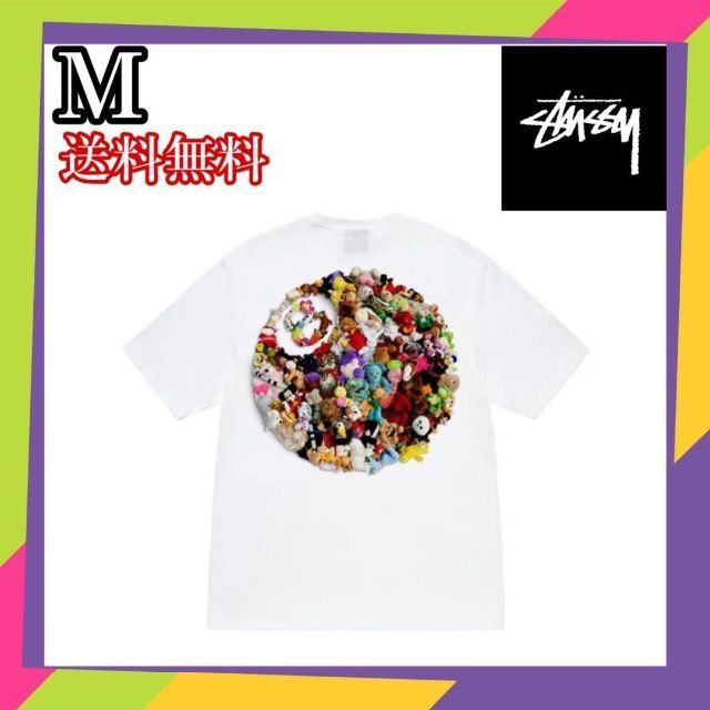STUSSY - Stussy PLUSH TEE 白 M