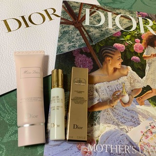 ディオール(Dior)のMiss Dior ミスディオール　ハンドクリーム　サンプル付　美品(ハンドクリーム)