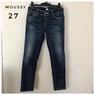 マウジー(moussy)のmoussy マウジー　デニム スキニー　ストレート　27(デニム/ジーンズ)