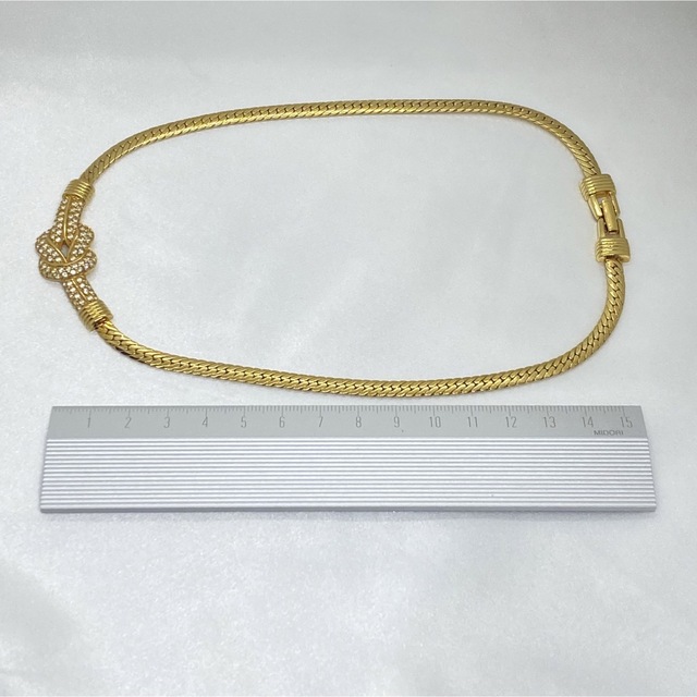 美品✨希少✨SWAROVSKI スワロフスキー ネックレス ゴージャス ゴールド