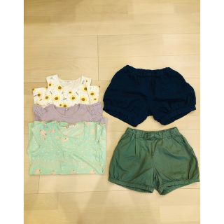 ユニクロ(UNIQLO)の子供服　まとめ売り　5点セット 女の子  140  150 ユニクロ　半袖　(Tシャツ/カットソー)