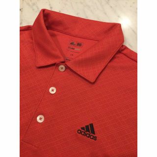 アディダス(adidas)の美品★adidasゴルフ 半袖ポロシャツ（Ｌ）(ポロシャツ)