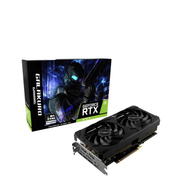 玄人志向 GALAKURO GAMINGGG-RTX3070Ti-E8GB/DF スマホ/家電/カメラのPC/タブレット(PCパーツ)の商品写真