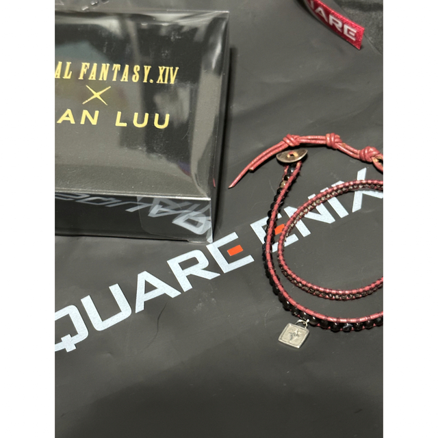 CHAN LUU × FF14 コラボ ジョブ ラップ ブレスレット 暗黒騎士 激安
