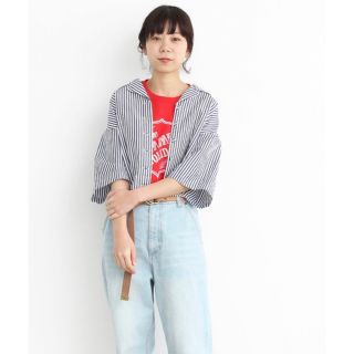 ドットアンドストライプスチャイルドウーマン(Dot&Stripes CHILDWOMAN)の[お値下げしました！]Dot & Stripes ストライプシャツブラウス(シャツ/ブラウス(長袖/七分))