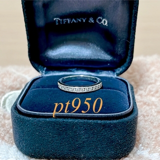ティファニー(Tiffany & Co.)のティファニー　ハーフエタニティ　7.5号　2.5mm(リング(指輪))
