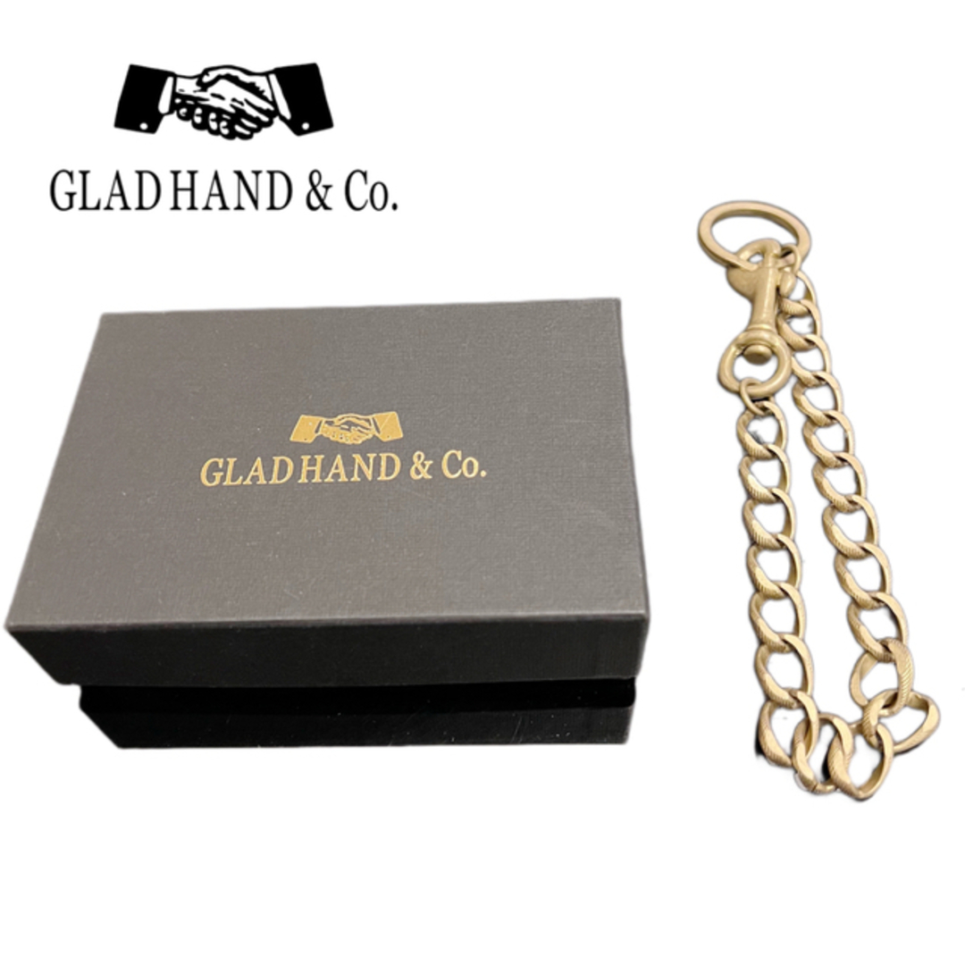 未使用☆GLAD HAND グラッドハンド ウォレットチェーン ブレスレット