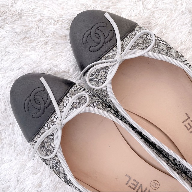 CHANEL - CHANEL シャネル フラットシューズ パンプス バレリーナ