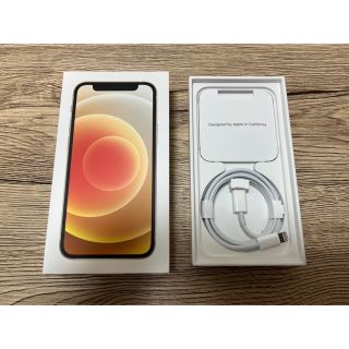 アップル(Apple)のiPhone12mini  ホワイト  SiMフリー 64GB(スマートフォン本体)