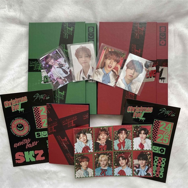 Stray Kids - スキズ Christmas EveL セット ハン アラジン特典トレカ Stray Kids - スキズ Christmas EveL セット ハン アラジン特典トレカ
