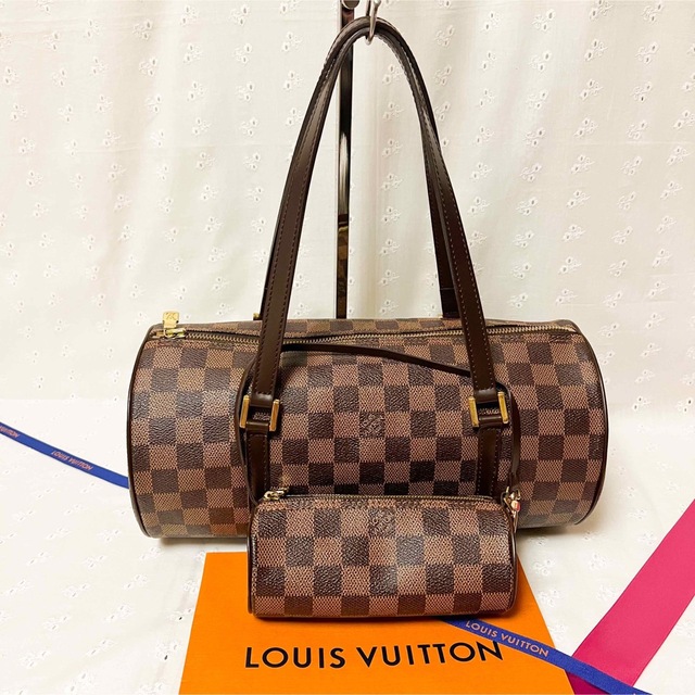 購入本物 美品☆LOUIS VUITTON ルイヴィトン ダミエ パピヨン30 34650