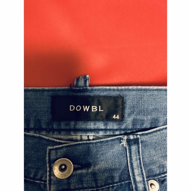 DOWBL(ダブル)のそら様専用DOWBLダブル□ダメージデニムショートパンツ□W44 メンズのパンツ(ショートパンツ)の商品写真