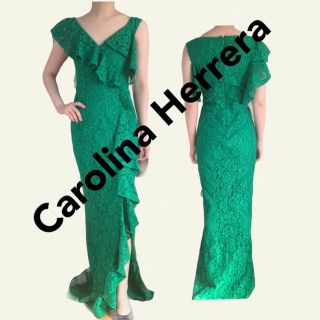 CAROLINA HERRERA♡上品　ドレスコートロングコート