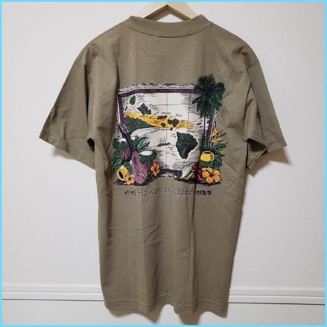 新品タグ付】アルスタイル/HAWAIIバックプリントT/ハワイ/MALSTYLE メンズのトップス(Tシャツ/カットソー(半袖/袖なし))の商品写真