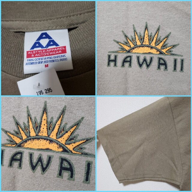 新品タグ付】アルスタイル/HAWAIIバックプリントT/ハワイ/MALSTYLE メンズのトップス(Tシャツ/カットソー(半袖/袖なし))の商品写真