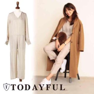 トゥデイフル(TODAYFUL)のTODAYFUL Vネックコンビネゾン新品(オールインワン)