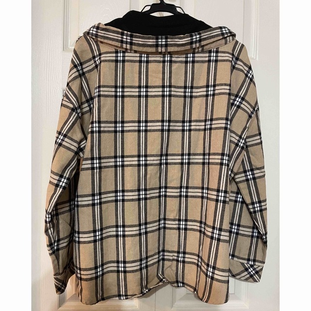 ZARA(ザラ)のチェックシャツ トップス 鎖骨 レディースのトップス(シャツ/ブラウス(長袖/七分))の商品写真