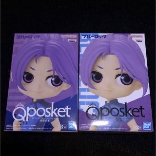 バンプレスト(BANPRESTO)の【ブルーロック】御影玲王 Qposket フィギュア A,Bカラー 2種セット(アニメ/ゲーム)