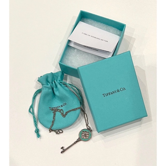 希少 TIFFANY & CO ティファニー ブルー ブロッサム キーネックレス 希少 TIFFANY & CO ティファニー ブルー ブロッサム キーネックレス