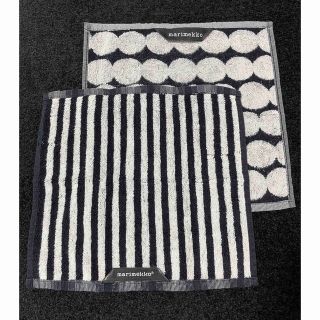 マリメッコ(marimekko)のマリメッコ ハンドタオル 2枚セット 新品(ハンカチ)