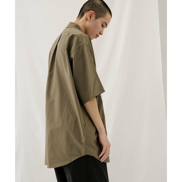 URBAN RESEARCH DOORS(アーバンリサーチドアーズ)の【BRN】『速乾』『撥水』『別注』BURLAP OUTFITTER*EKAL サプレックスナイロンS/Sシャツ メンズのトップス(シャツ)の商品写真