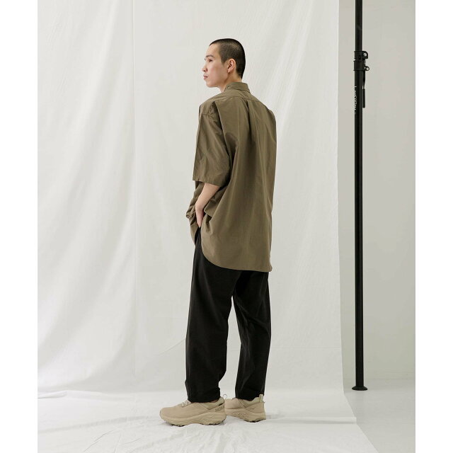 【BRN】『速乾』『撥水』『別注』BURLAP OUTFITTER*EKAL サプレックスナイロンS/Sシャツ