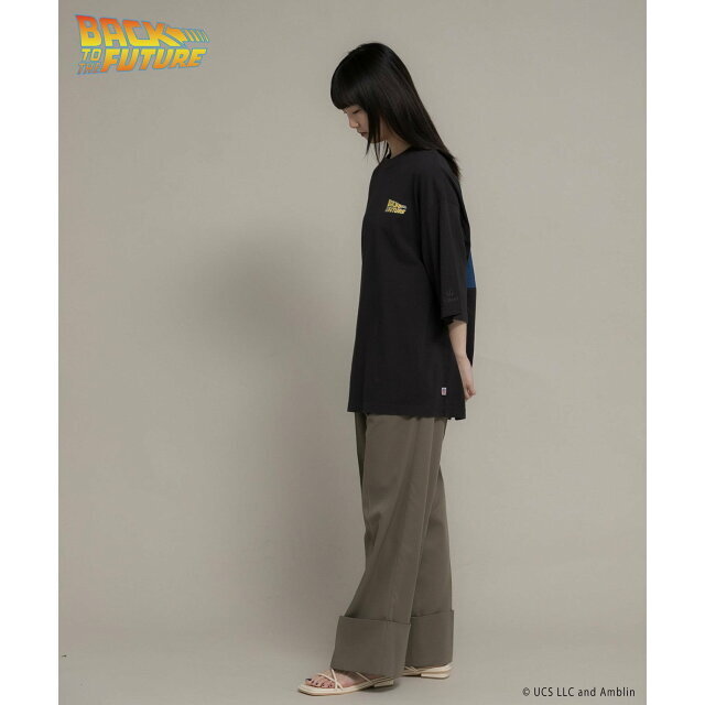 【BLACK】Uiscel 『BACK TO THE FUTURE』TシャツA 3