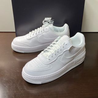 NIKE - 【新品26.5cm相当】NIKE エアフォース1シャドウ ホワイト 厚底