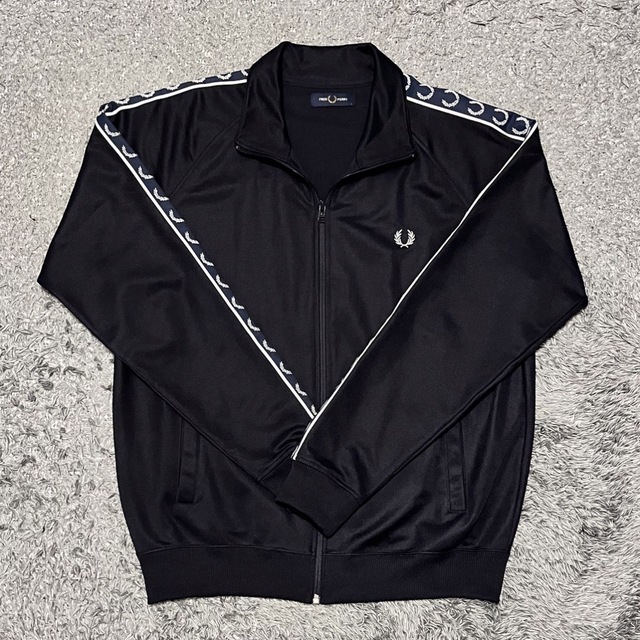 FRED PERRY Contrast Tape Track Jacket